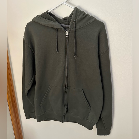 Basic Zip Up Hoodie - Picture 2 of 5